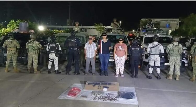 Detienen FIRT Olmeca a ‘El Maco’ en Medellín y Madero; tenía armas, droga y ponchallantas