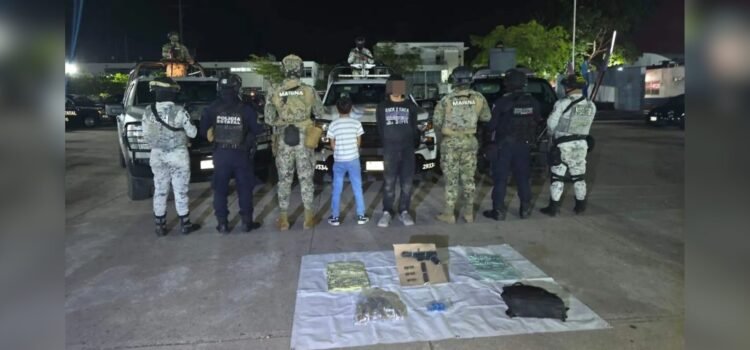 Aseguran en Tabasco a presunto “Niño Sicario”