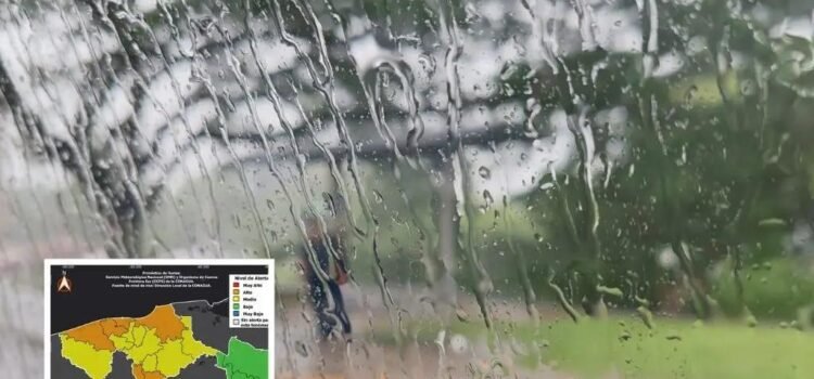 Emite IPCET alerta amarilla por frente frío 13 con lluvias intensas