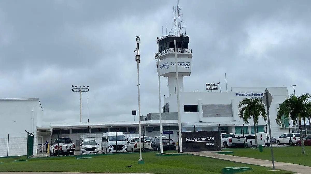 Aeropuerto de Villahermosa registra crecimiento de 6.35 % en pasajeros en 2026