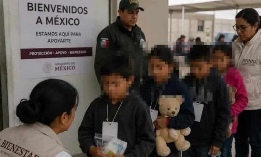 Hasta 4 niños llegan a la entidad en vuelos de repatriados desde EE. UU.: DIF Tabasco