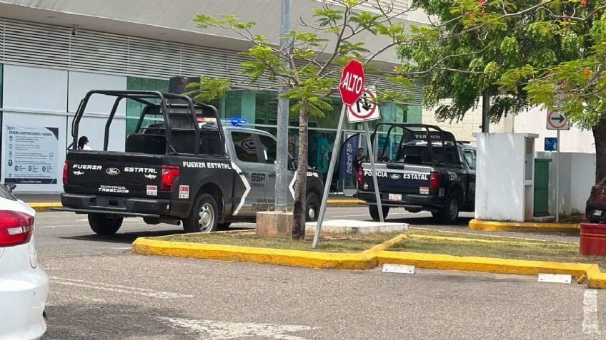 Roban 1.6 millones de pesos a un hombre en centro comercial de Villahermosa y se desata persecución policiaca
